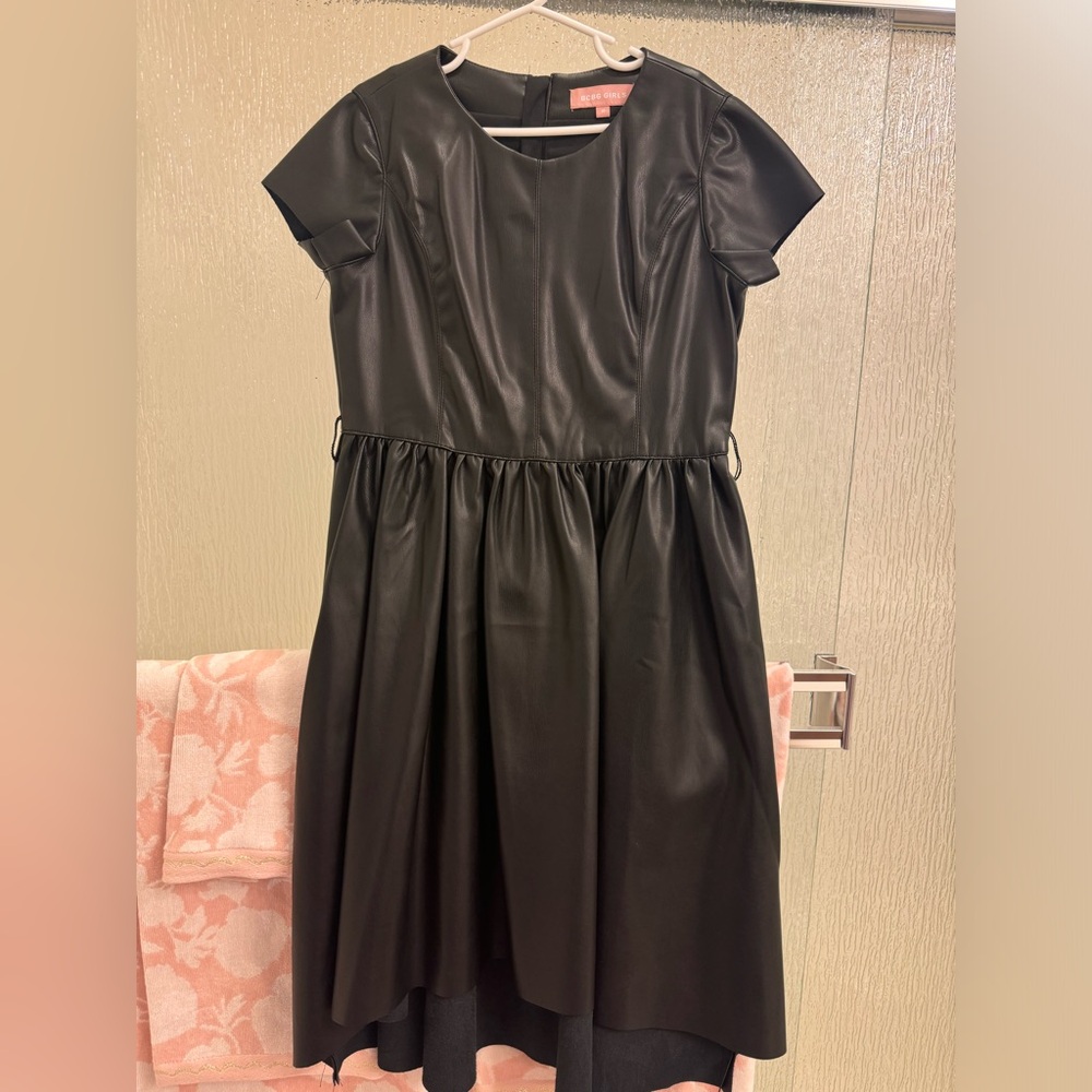 Girls Leather Dress